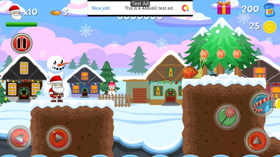 Super Jungle Adventure Santa World — screenshot 4