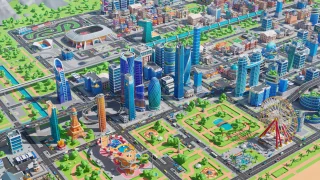 Megacity - Low Poly City 3D Models Pack