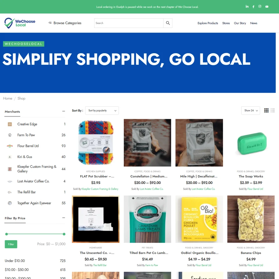 Custom Multi-Vendor Marketplace Platform with Custom Plugins — screenshot 1