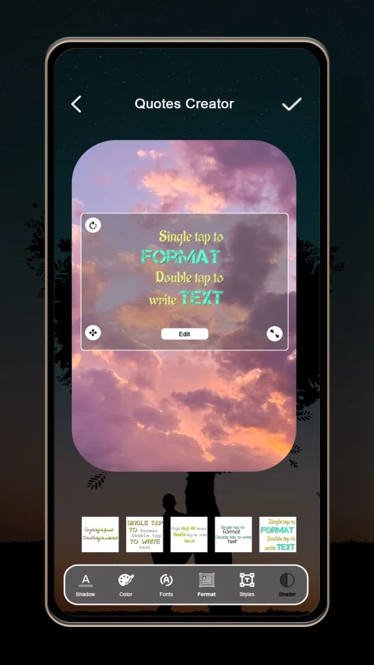 Quote Writer - Quote Maker App for Instagram - Add Text Text on Photo Editor & Photo Text Editor — screenshot 8