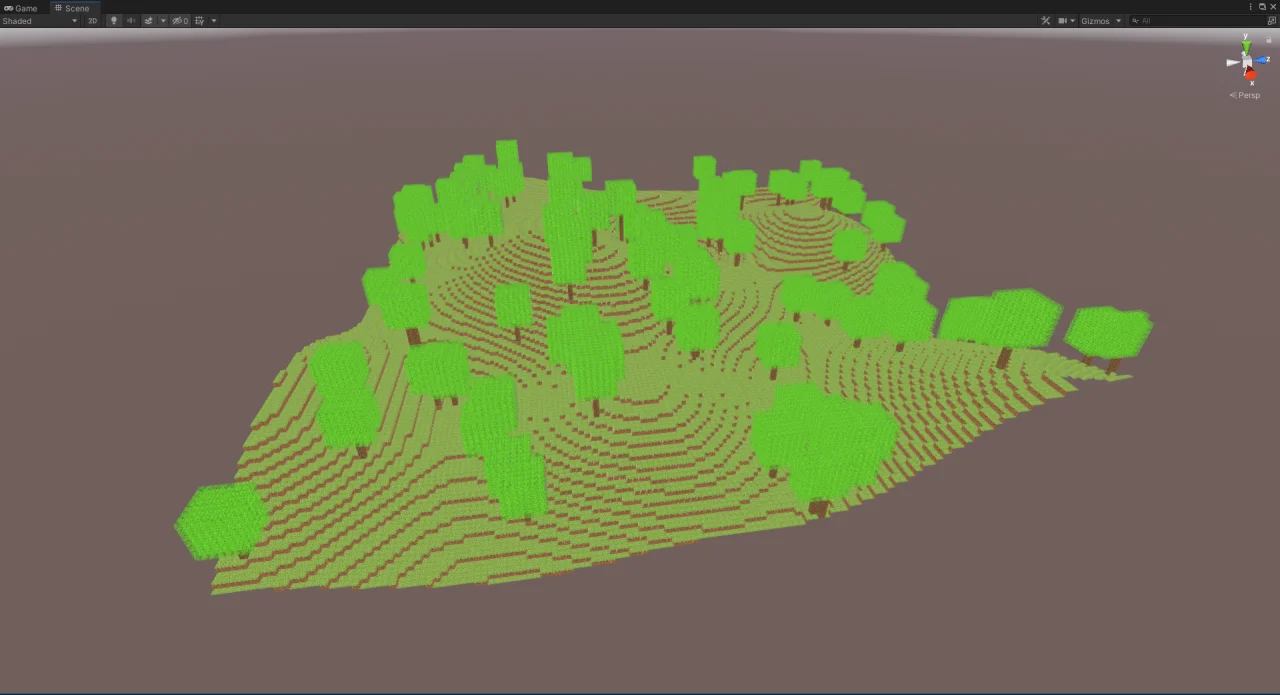 Minecraft - Voxel Terrain Generator — screenshot 1
