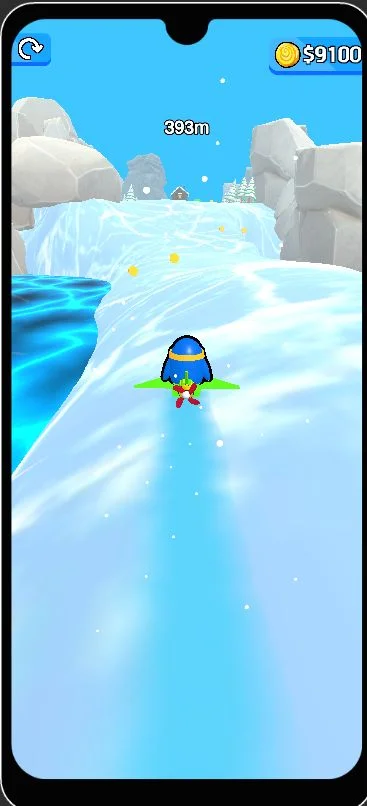 Sled Surfers Sling Game 3D Unity Game Source Code — screenshot 10