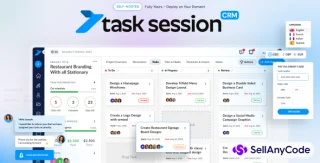 Task Session Self-Hosted CRM, Projects, Invoicing & Client Portal (PHP)