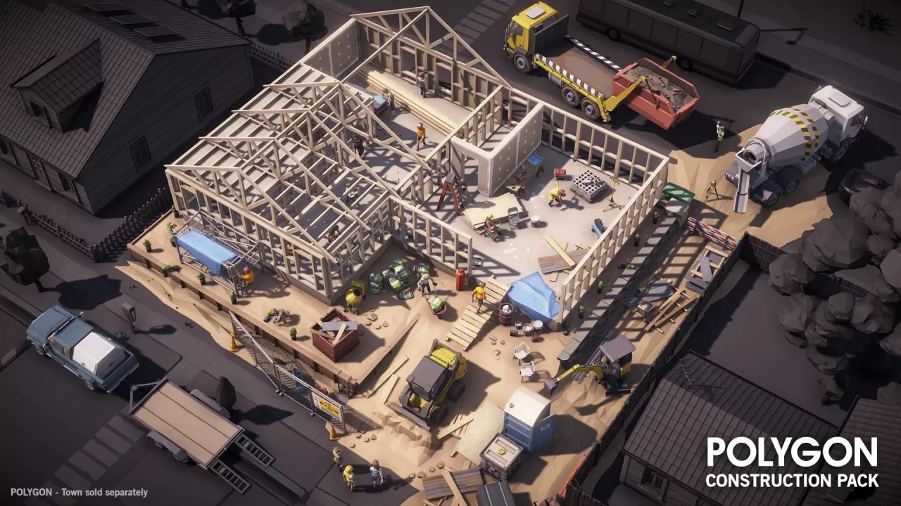 POLYGON Construction - Low Poly 3D Art by Synty — screenshot 2