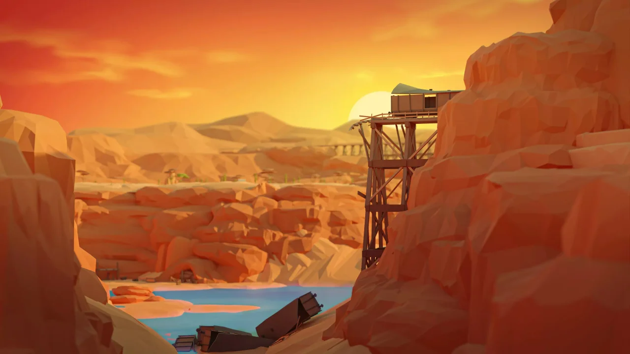 Wild West - Low Poly 3D Models Pack — screenshot 4