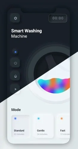 UI Design - Control Smart Washing Machine’s — screenshot 4