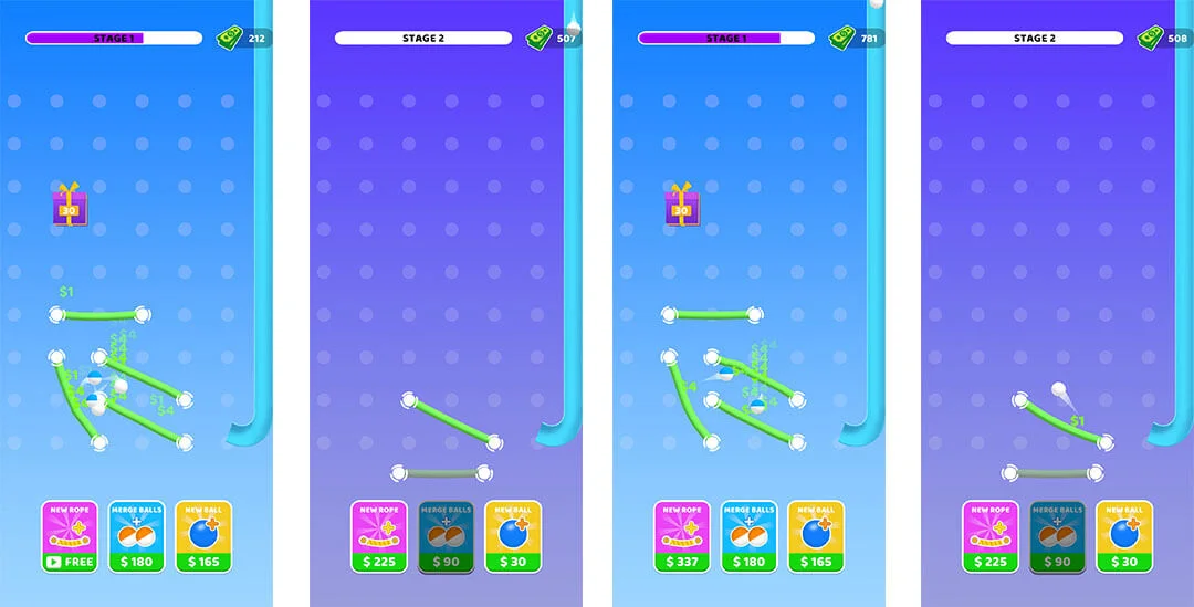Balls and Rope - Unity Games — screenshot 1