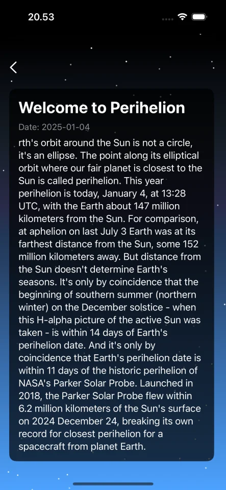 Starry Night — screenshot 3