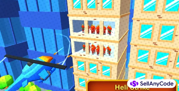 Heli Strike 3D - HyperCasual Template