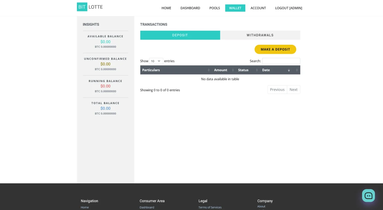 BitLotte - Crypto Lottery Pools — screenshot 7