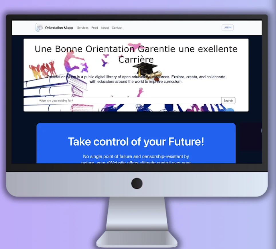 Orientation MApp | AI Chatbot & Recommendation System — screenshot 1