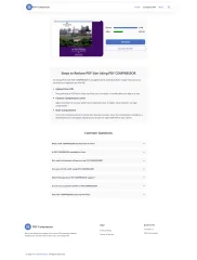 PDF Compressor Tool Website
