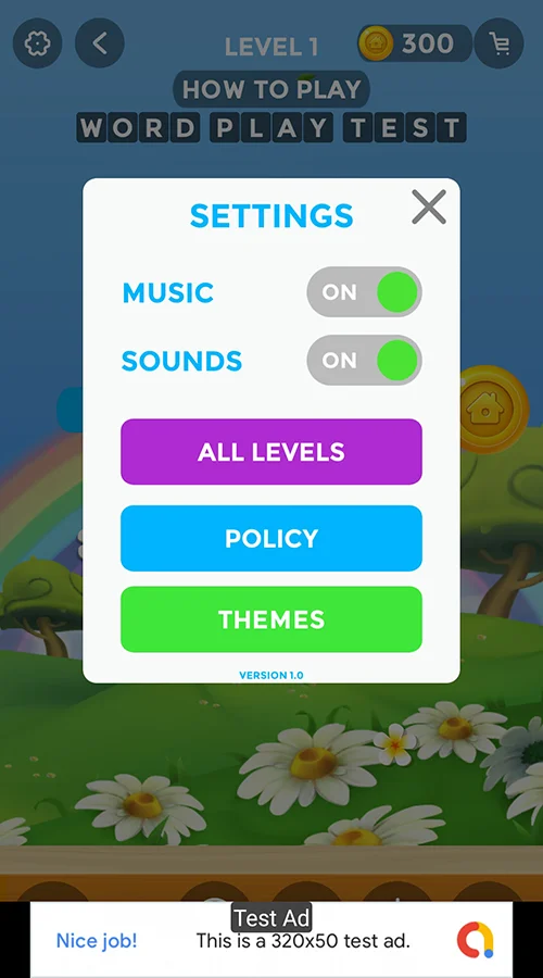 Word Stacks - Unity Template Project — screenshot 6