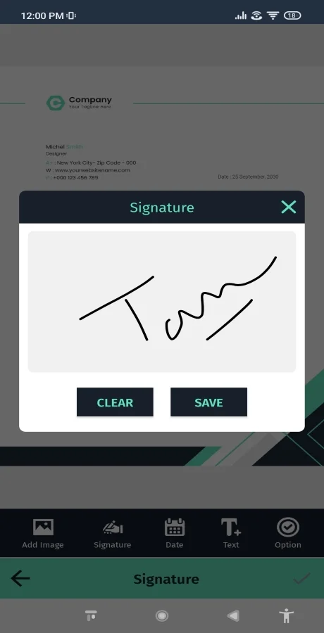 Doc and Card Scanner with Signature (Android 11) — screenshot 7