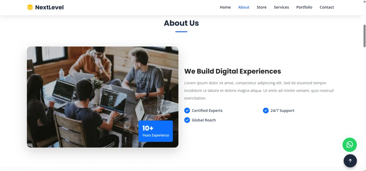 Ready to Use HTML Templet for Your Business — screenshot 1