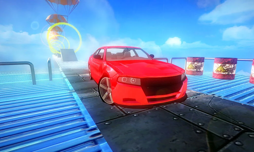 Extreme Impossible Tracks Stunt Car Racing 3D — screenshot 1