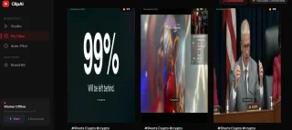 ClipAI - YouTube Shorts Automation SaaS