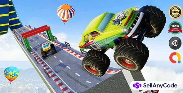 Monster Truck Mega Ramp Stunts 3D Truck Simulator