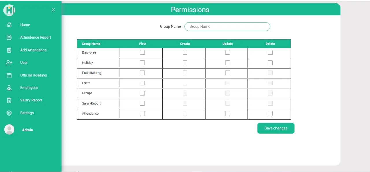 HR Application — screenshot 4