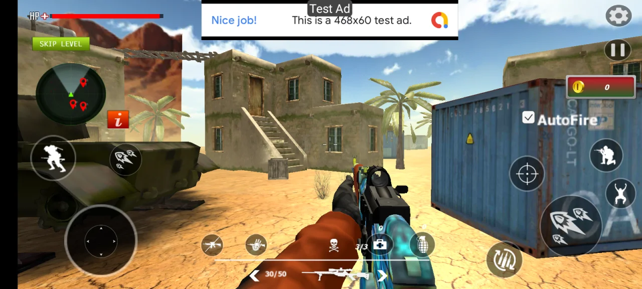 Commando Shooter - Unity Shooting Game Template — screenshot 1