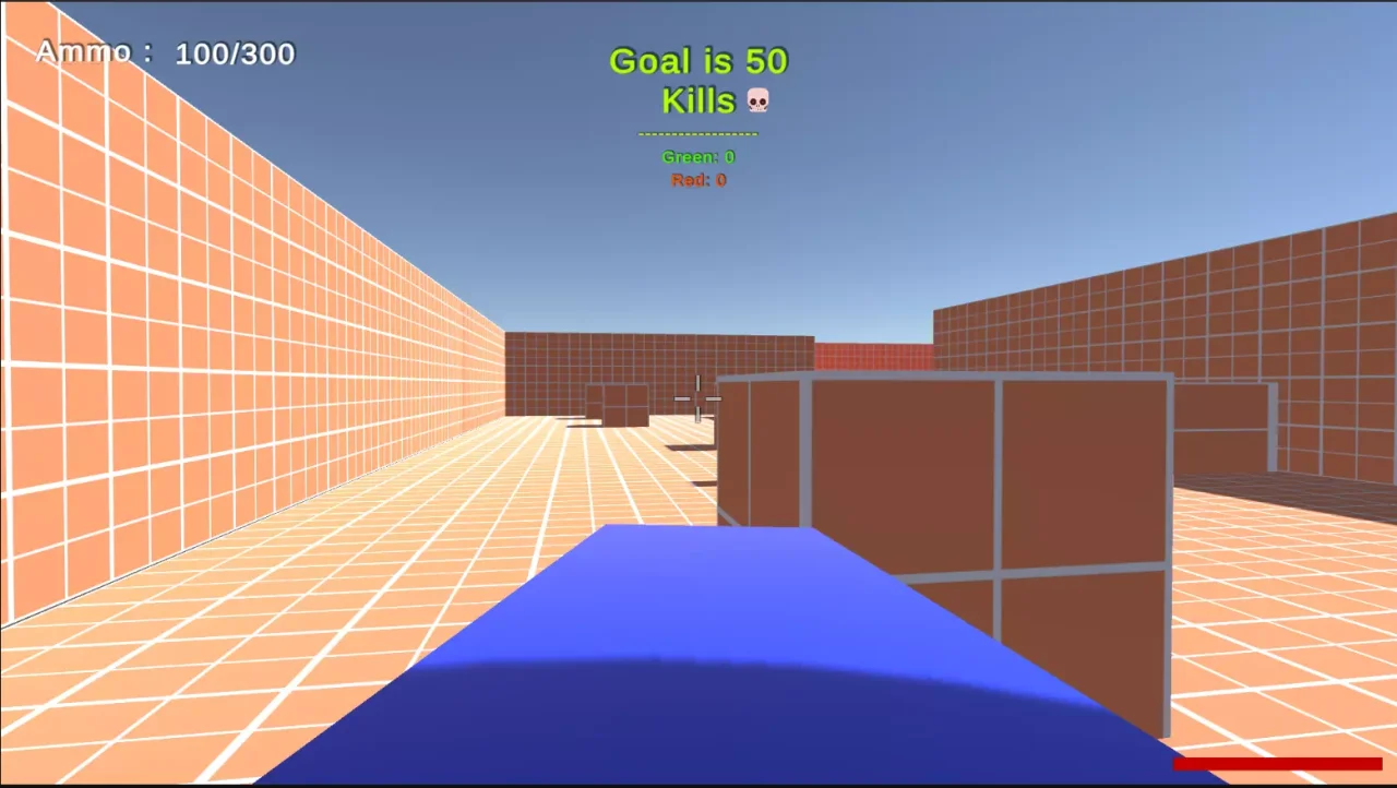 3 VS 3 Unity Multiplayer Shooter Template — screenshot 4