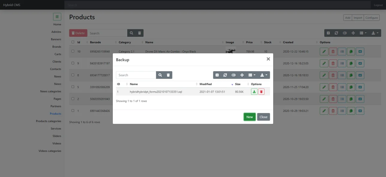 Hybrid CMS Is the New Generation on CMS — screenshot 5