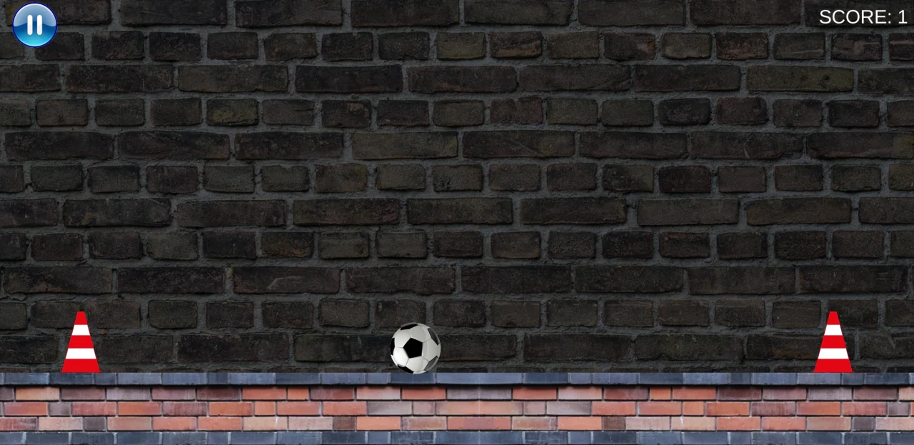 Soccer Ball Roll - Endless Hyper Casual Unity Puzzle 2D Game with AdMob Ads — screenshot 1
