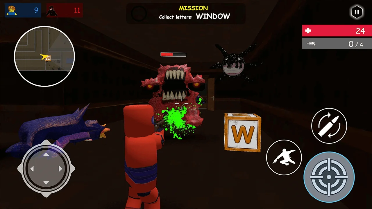 Alphabet Shooter: Survival FPS — screenshot 2