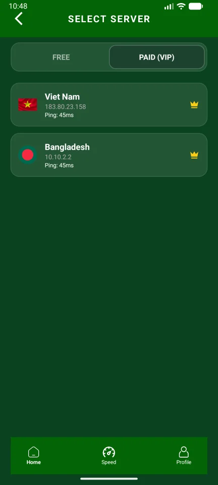 Bengal VPN with Admin Panel - Android — screenshot 3