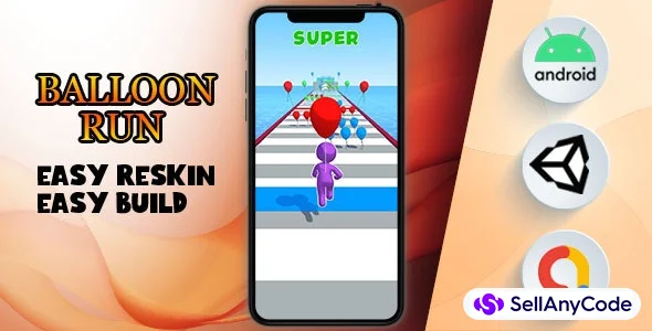 Balloon Run - (Unity - AdMob)