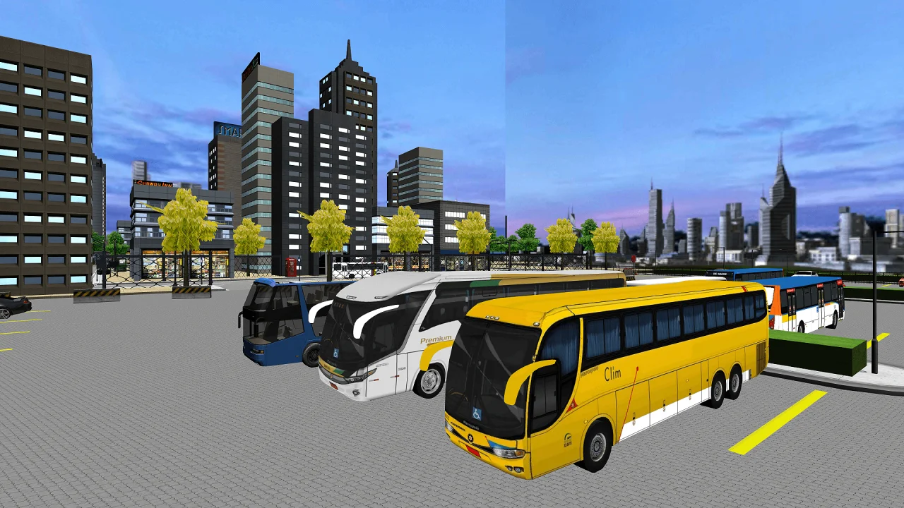 City Coach Bus Passenger Driving: Bus Parking 2021 — screenshot 4
