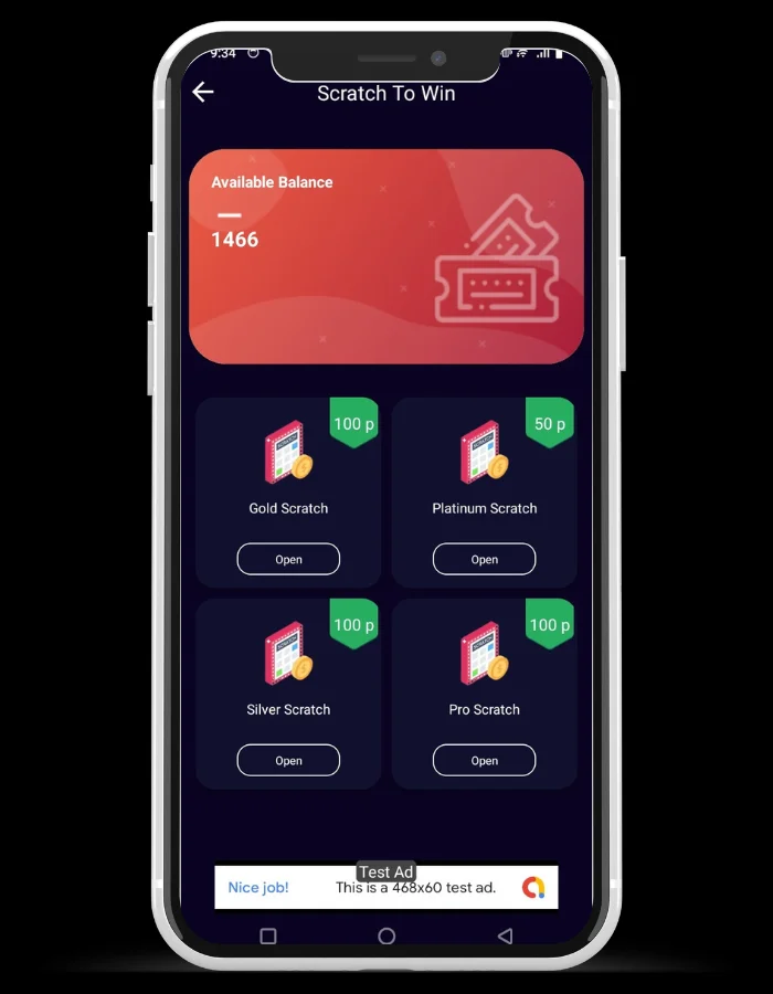 Earning Master - Android Rewards Earning App with Admin Panel — screenshot 3