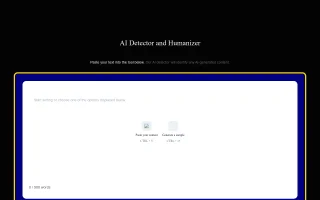 AI Content Detector & Humanizer PHP Script