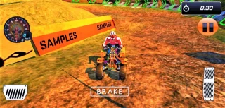 Offroad ATV Quad Bike Mania: Mountain Quad Stunt 64 Bit