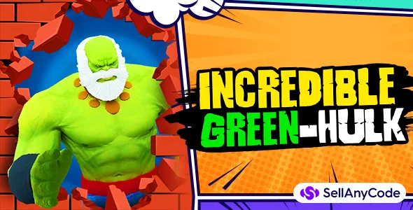 Incredible Green Hulk: Unity Project — cover
