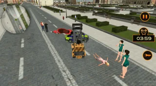 Modern Traffic Parking Fork Lifter: Rescue Forklifter Simulator