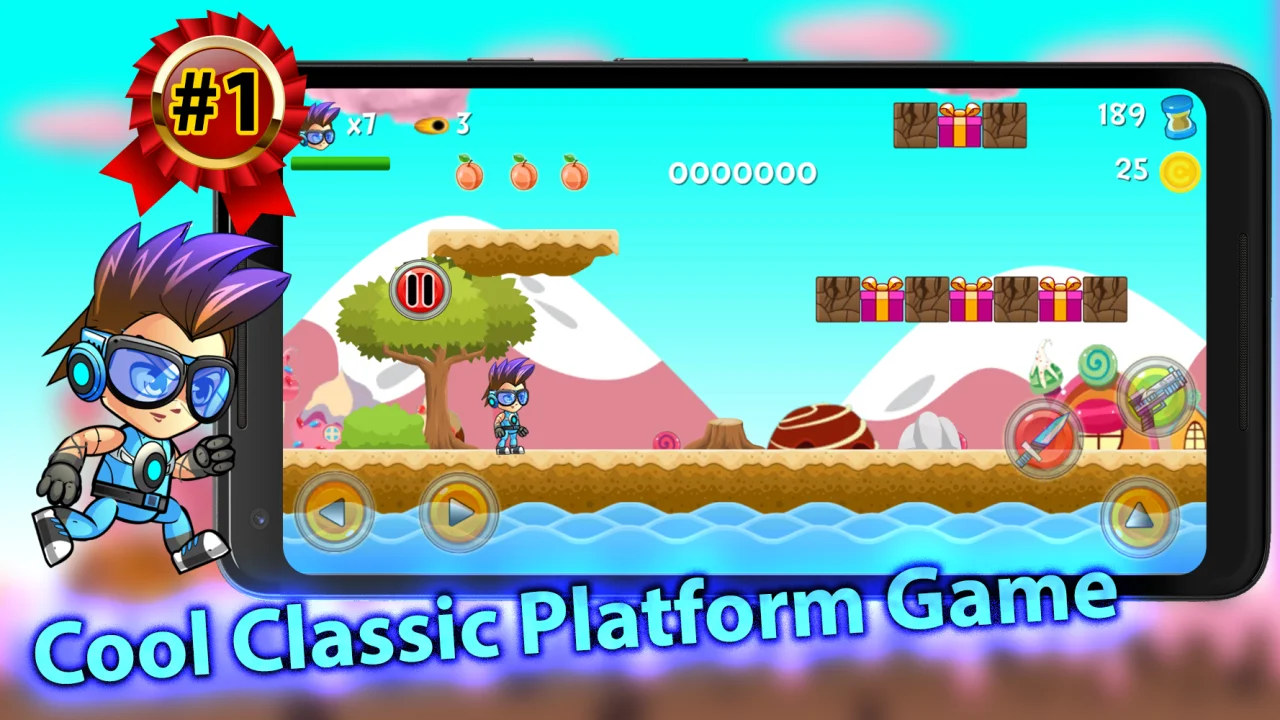 Super Jungle Adventure 2021 - Full Unity Game AdMob Ads — screenshot 1