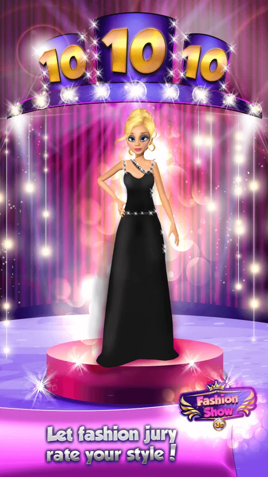 Model Dress Up 3D – Fashion Show Game — screenshot 1