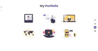 Portfolio Website Theme HTML, CSS, JS.