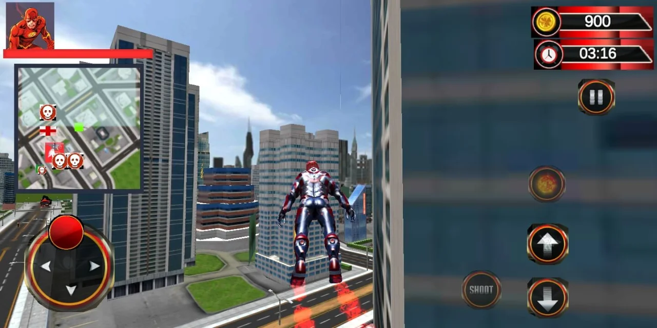 Flying Superhero Combo 2021: 3 Top Projects — screenshot 9