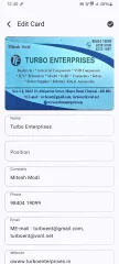 Business Card Scanner App Kotlin OCR + PDF/CSV Export