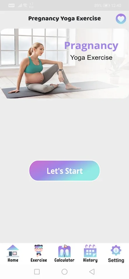 Android Pregnancy Exercise and Workout at Home (Fitness App) — screenshot 9
