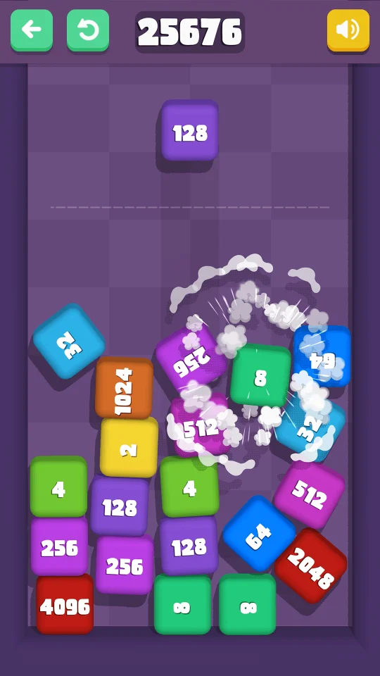 Cube 2048: 3D Merge Game — screenshot 9