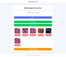 All-in-One Image Converter Convert JPG, PNG, WEBP, GIF & More