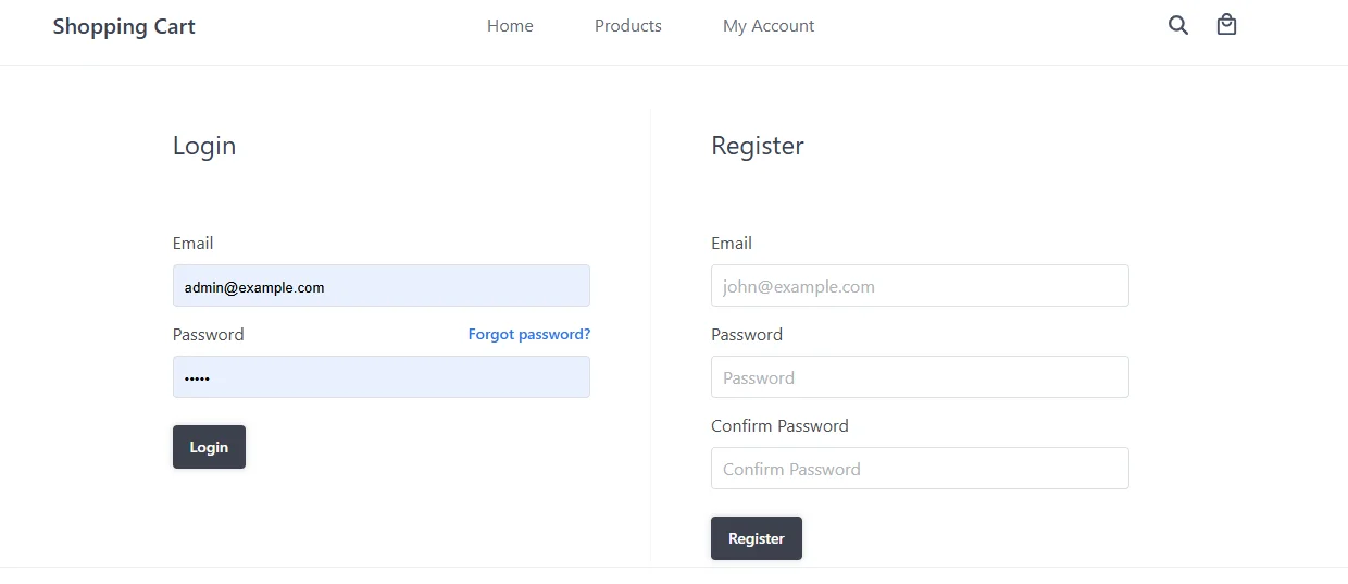 E Commerce — screenshot 1