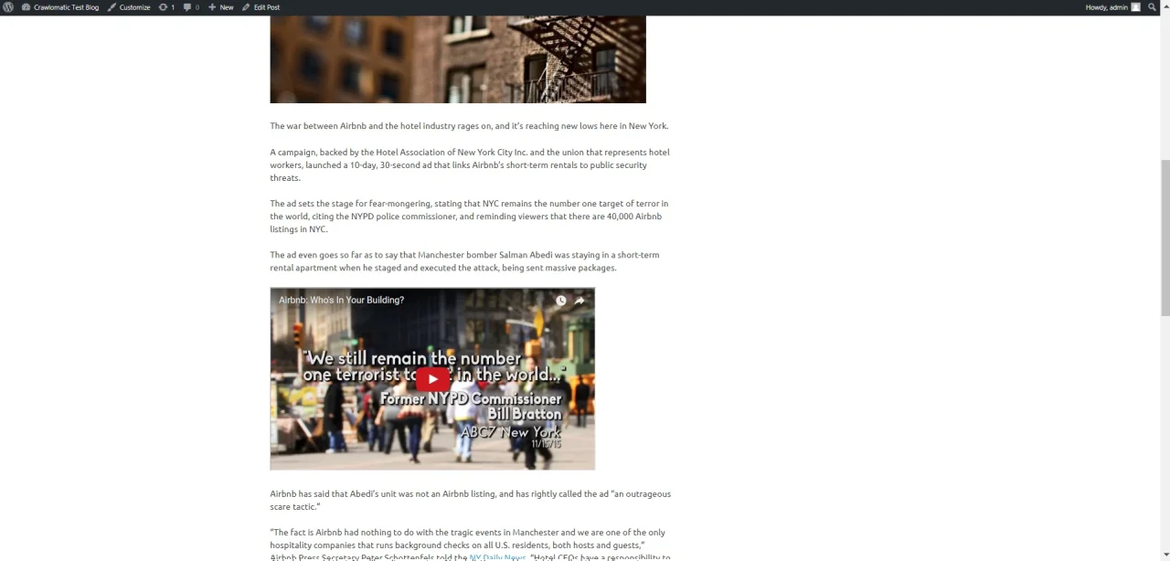 Crawlomatic Multisite Scraper Post Generator Plugin for WordPress — screenshot 3