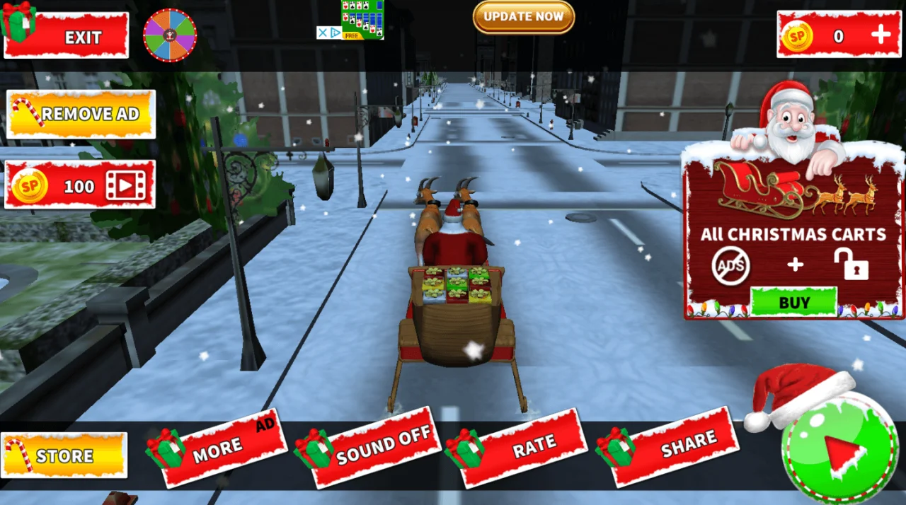 Christmas Santa Rush Gift Delivery — screenshot 6