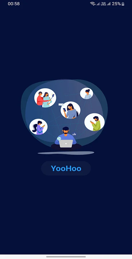 YooHoo Private Calling Android App with PHP Admin Panel & Website — screenshot 3
