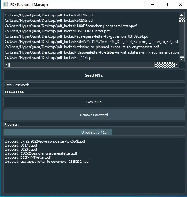 PDF Locker — screenshot 4