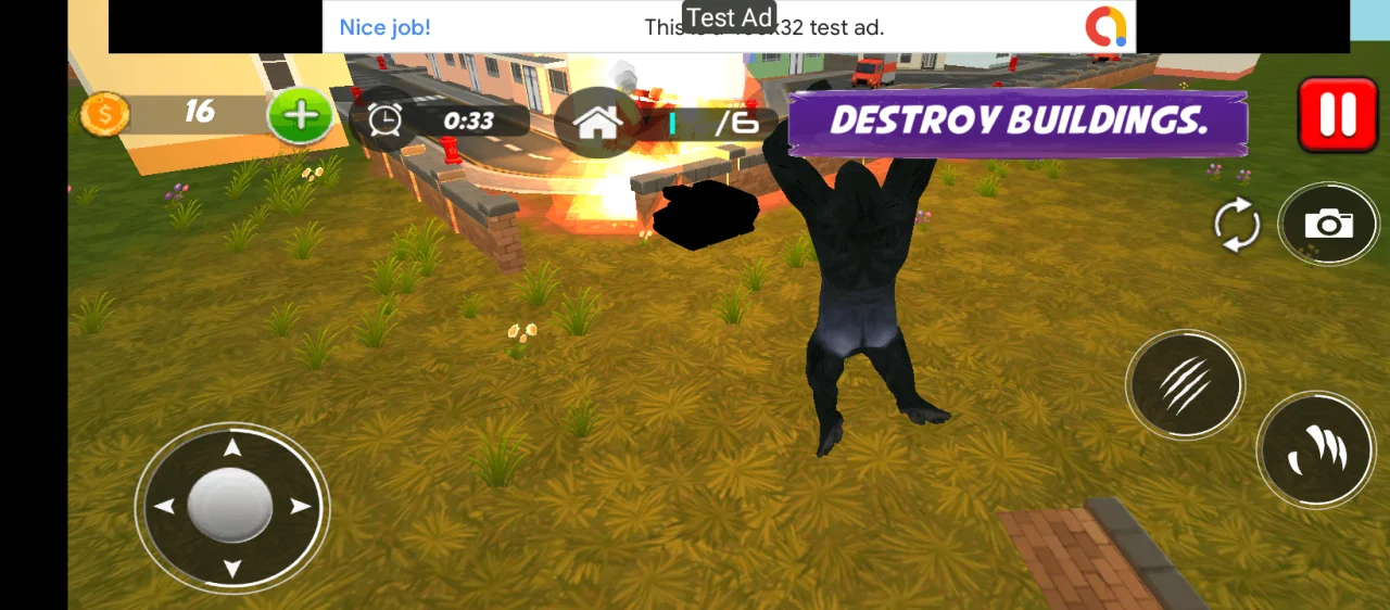 Gorilla Rampage: Angry Kong City Attack 2021 — screenshot 5
